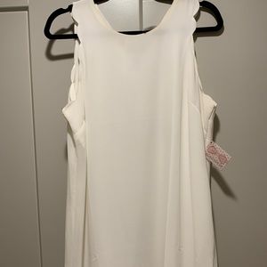 White tank dress